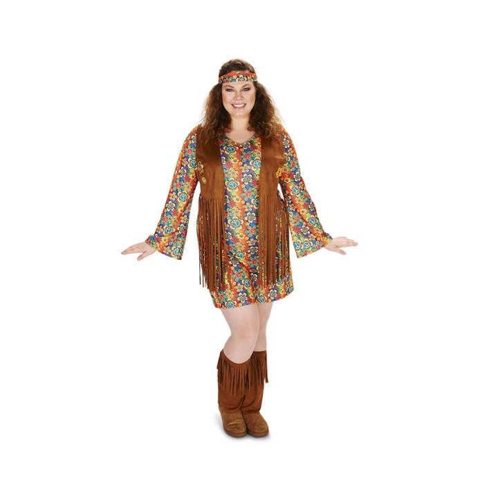 Fringe 60s Adult Plus Costume