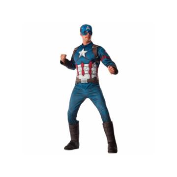 Marvel's Captain America: Civil War Captain America Deluxe Muscle Chest Adult Costume - Xl