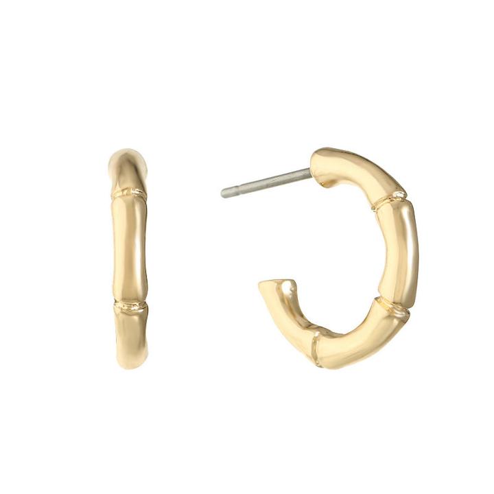 Monet Jewelry 14.7mm Hoop Earrings