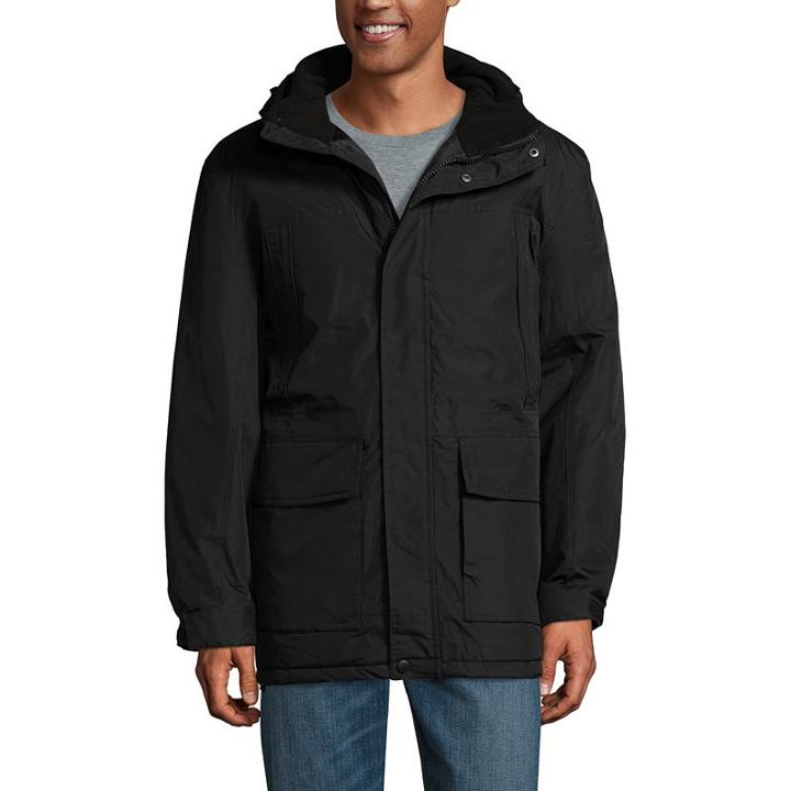 Vintage Leather Midweight Parka