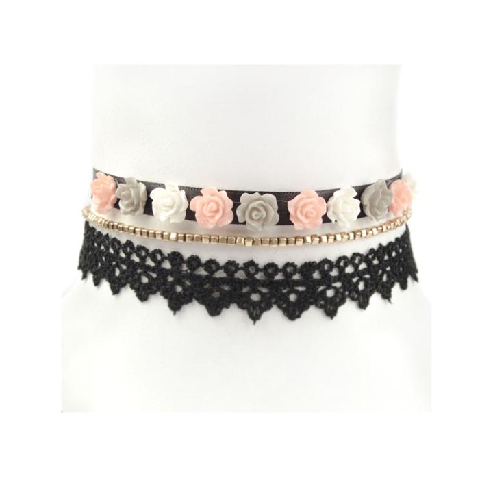Carole Womens 3-pc. Necklace Set