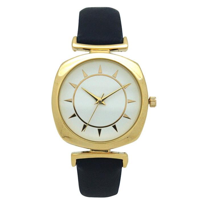 Olivia Pratt Womens Blue Strap Watch-a917384navy