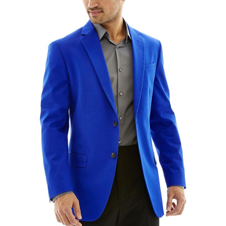Jf J. Ferrar Cotton Stretch Sport Coat - Slim Fit