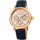Akribos Xxiv Womens Blue Strap Watch-a-1043bu