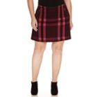 Stylus Wool Zipped Mini Skirt