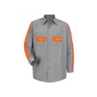 Red Kap Long-sleeve Enhanced Visibility Work Shirt