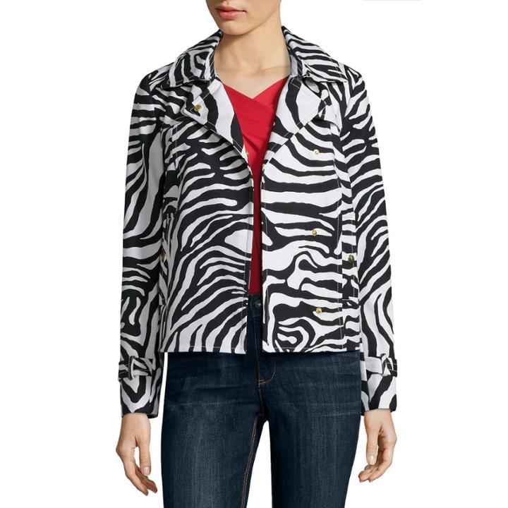 Liz Claiborne Collarless Blazer - Tall