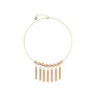 Liz Claiborne Womens Yellow Collar Necklace