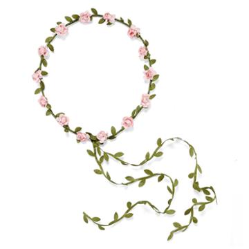 Carole Small Roses And Leaf Crown