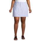 St. John's Baypoplin Skort - Plus