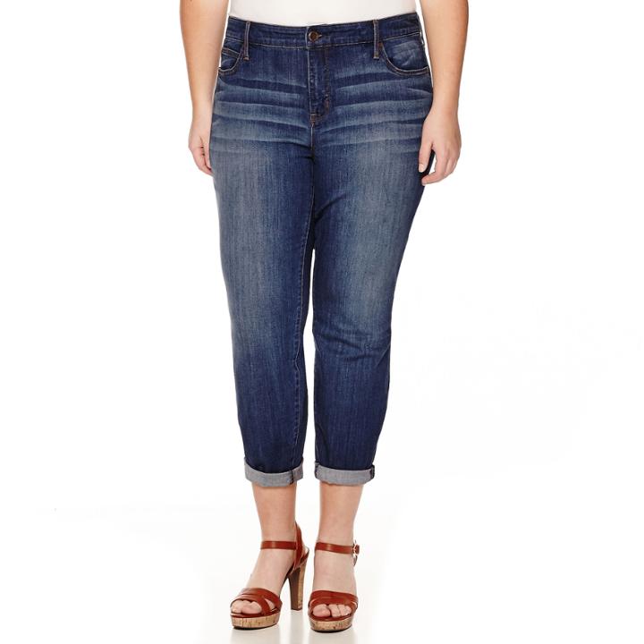 A.n.a 5-pocket Skinny Ankle Jeans - Plus