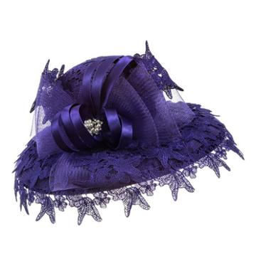 Giovanna Signature Women's Lace Hat With Netting