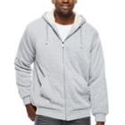 Sherpa-lined Hoodie Jacket