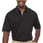 Claiborne Short Sleeve Polo Shirt- Big And Tall