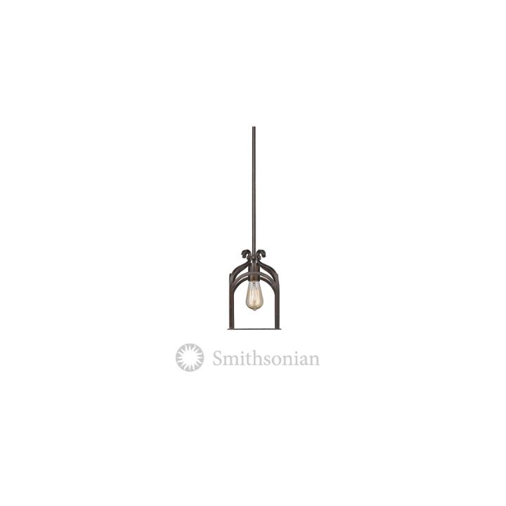 Gateway Mini Pendant In Fired Bronze