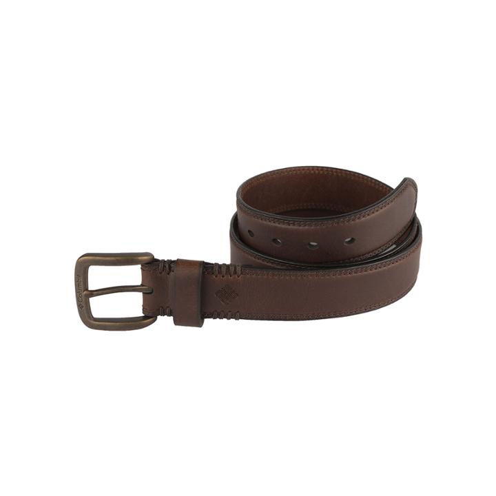 Columbia Leather Double-stitch Casual Belt