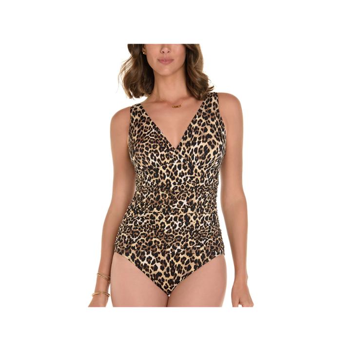 Trimshaper Trimshaper Animal One Piece Swimsuit