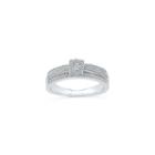 Womens 1/3 Ct. T.w. Genuine Round White Diamond Gold Engagement Ring