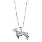 Sparkle Allure 6227 Crystal Kingdom Critter Set Aug 2017 Womens Clear Silver Over Brass Pendant Necklace