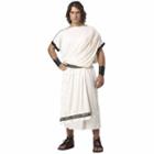 Deluxe Classic Toga (male) Adult Costume - Standard One-size