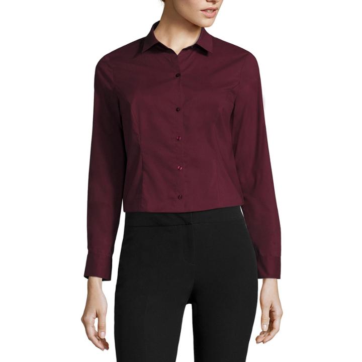 Worthington Long Sleeve Button-front Shirt-talls