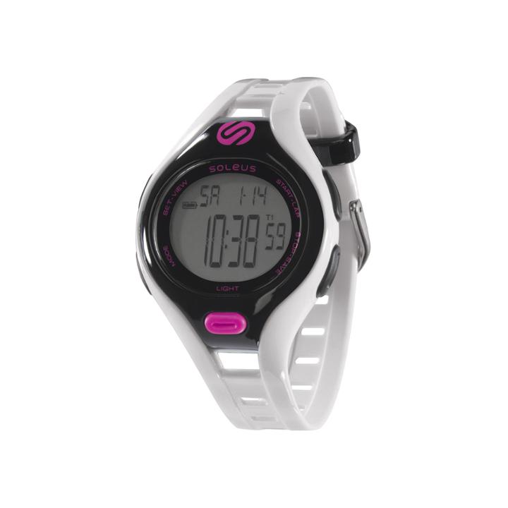 Soleus Dash Womens White Digital Running Watch