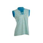 Nancy Lopez Golf Dizzy Sleeveless Polo Plus