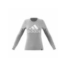 Adidas Long Sleeve Crew Neck T-shirt-womens
