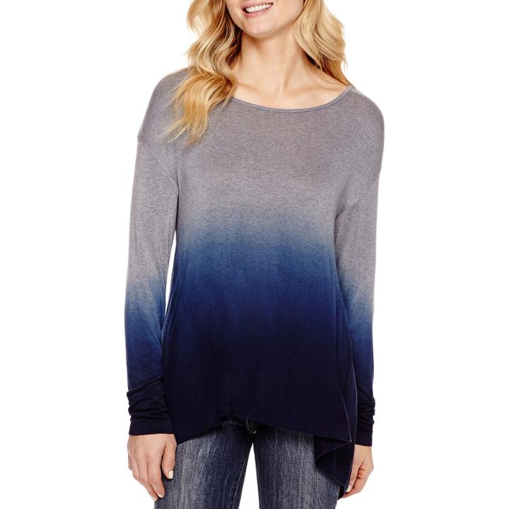 Unity Long-sleeve Ombr T-shirt