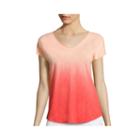 Liz Claiborne Short-sleeve Dip-dye Tee