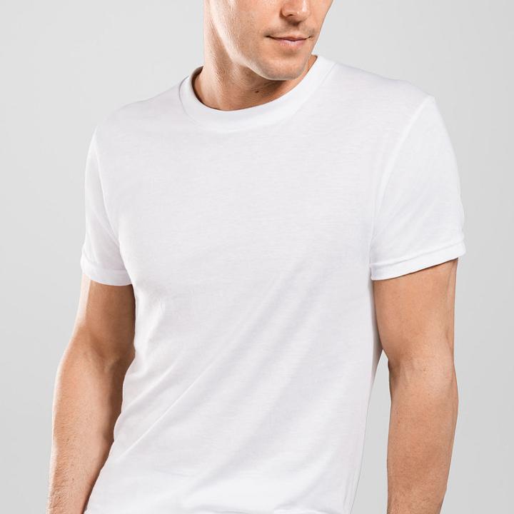 Stafford 4-pk. Blended Cotton Crewneck T-shirts