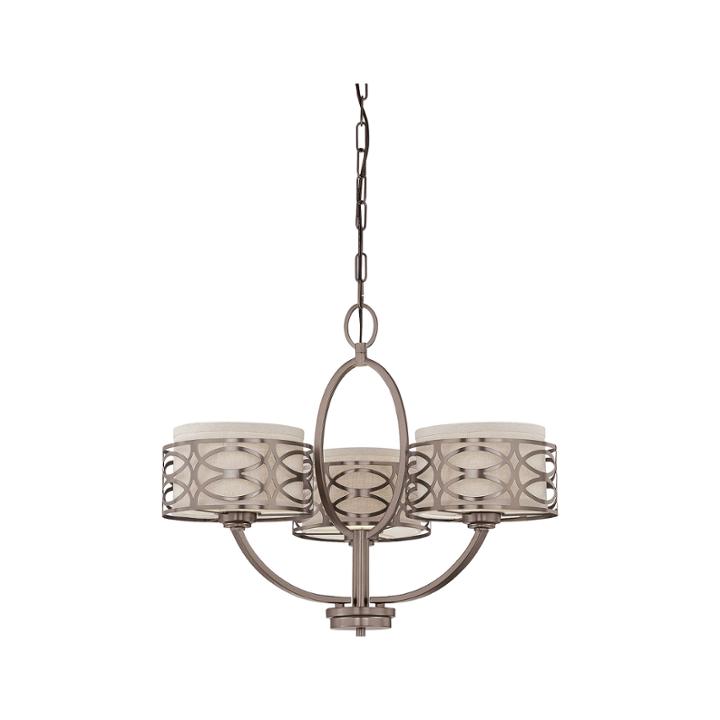 Filament Design 3-light Hazel Bronze Chandelier