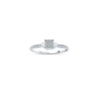 Womens 1/6 Ct. T.w. Genuine Princess White Diamond 10k Gold Engagement Ring