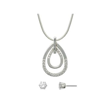 Sensitive Ears Womens Brass Jewelry Set