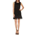 Tiana B Sleeveless Sequin Lace A-line Dress-petites