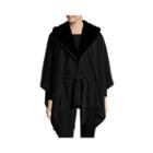 Mixit&trade; Fleece Ruana With Faux Fur Collar