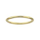 Personally Stackable 18k Yellow Gold Over Sterling Silver Ring