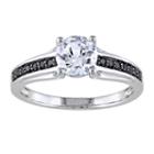Midnight Black Diamond 1/6 Ct. T.w. Color-enhanced Black Diamond Engagement Ring