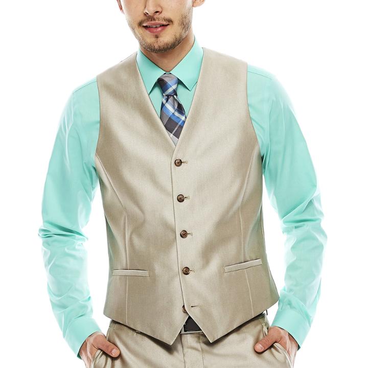Jf J. Ferrar Slim Shimmer Vest