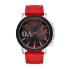 Geneva Mens Red Strap Watch-fmdjm574