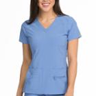 Med Couture Activate Refined V-neck Scrub Top