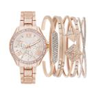 Mixit Womens Rose Goldtone 7-pc. Watch Boxed Set-jcp2810rg569-228