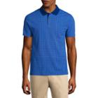 Claiborne Short Sleeve Pattern Cotton Polo Shirt