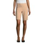 Liz Claiborne 10 Classic Fit Woven Bermuda Shorts