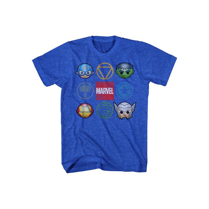 Marvel Short-sleeve Cute Avengers Tee