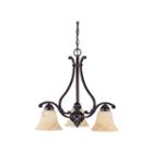 Filament Design 3-light Copper Espresso Chandelier