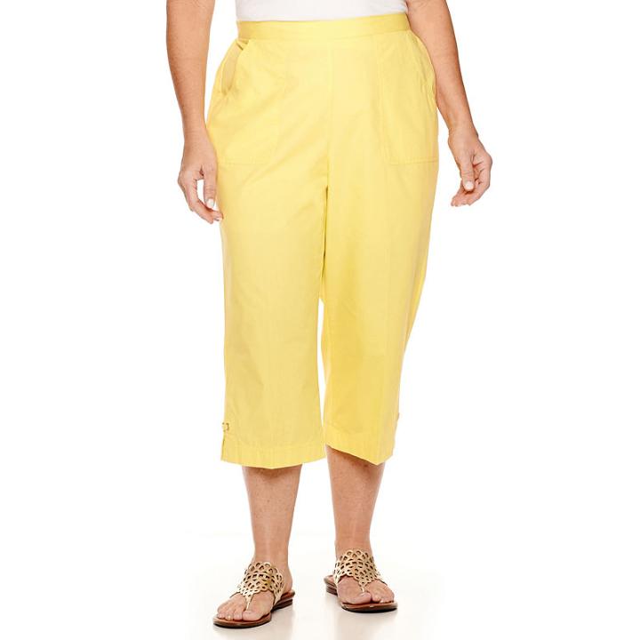 Alfred Dunner Weekend Getaway Capri Pants - Plus
