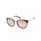 Nicole By Nicole Miller Full Frame Round Uv Protection Sunglasses-womens