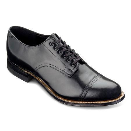 Stacy Adams Madison Mens Cap Toe Leather Lace Oxford Dress Shoes