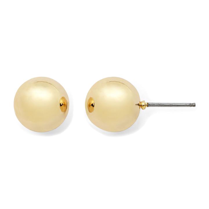 Monet Gold-tone Ball Stud Earrings